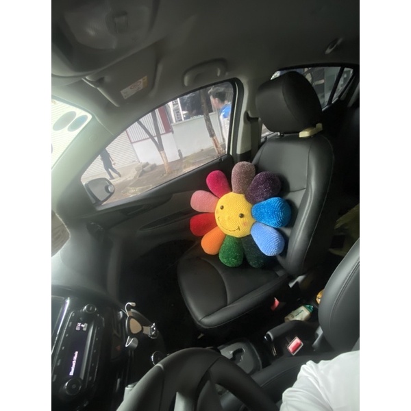 Set len móc gối hoa 60cm