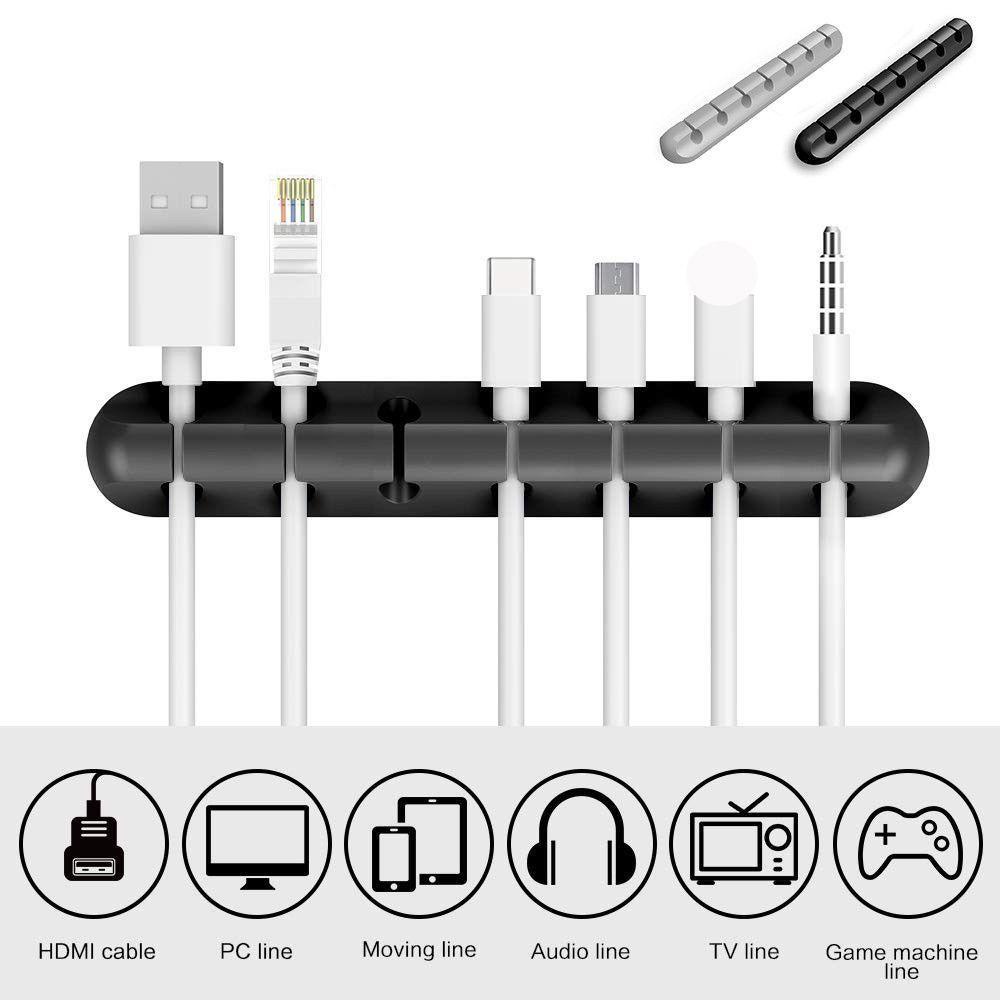 Giá Đỡ Dây Cáp Sạc 3 / 5 / 7 Ngăn Tiện Dụng