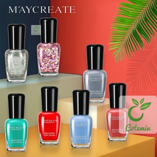 Sơn móng tay MAYCREATE set 6 chai sơn lột