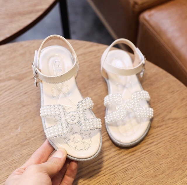 Giày sandal đính hạt size 26-36