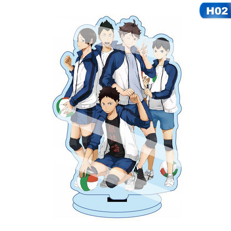flowersqueen Giá Đỡ Mô Hình Nhân Vật Haikyuu Chất Liệu Acrylic Tiện Lợi Gọn Gàng