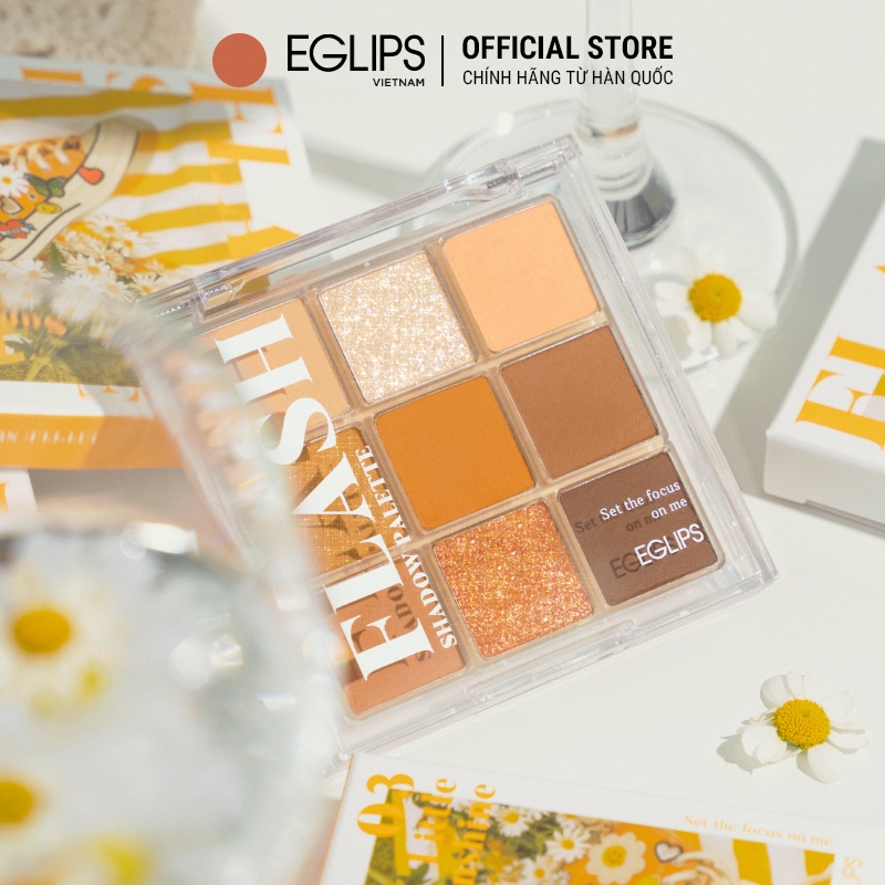 Bảng phấn mắt Eglips Flash Shadow Palette version 2 8.1g