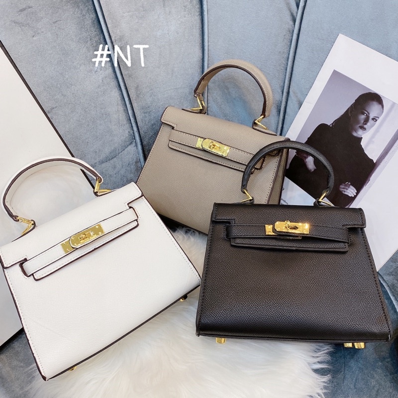 Túi xách H..M bản khoá vàng