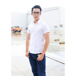 Sơmi Nam Cổ Bẻ Tay Ngắn