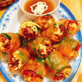 Bánh tráng vuông đỏ Tây Ninh ( bao 1kg )