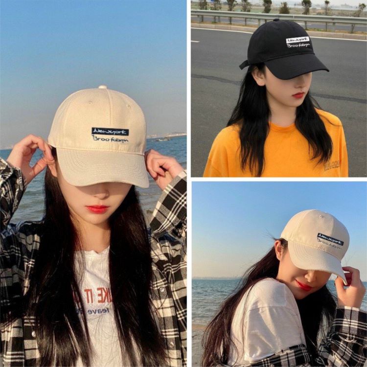 Mũ lưỡi trai thêu chữ phong cách Ulzzang form unisex nam nữ cao cấp ZIMI