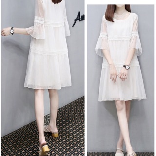 [SIÊU SALE] Váy voan lụa, xoè tầng xinh xắn