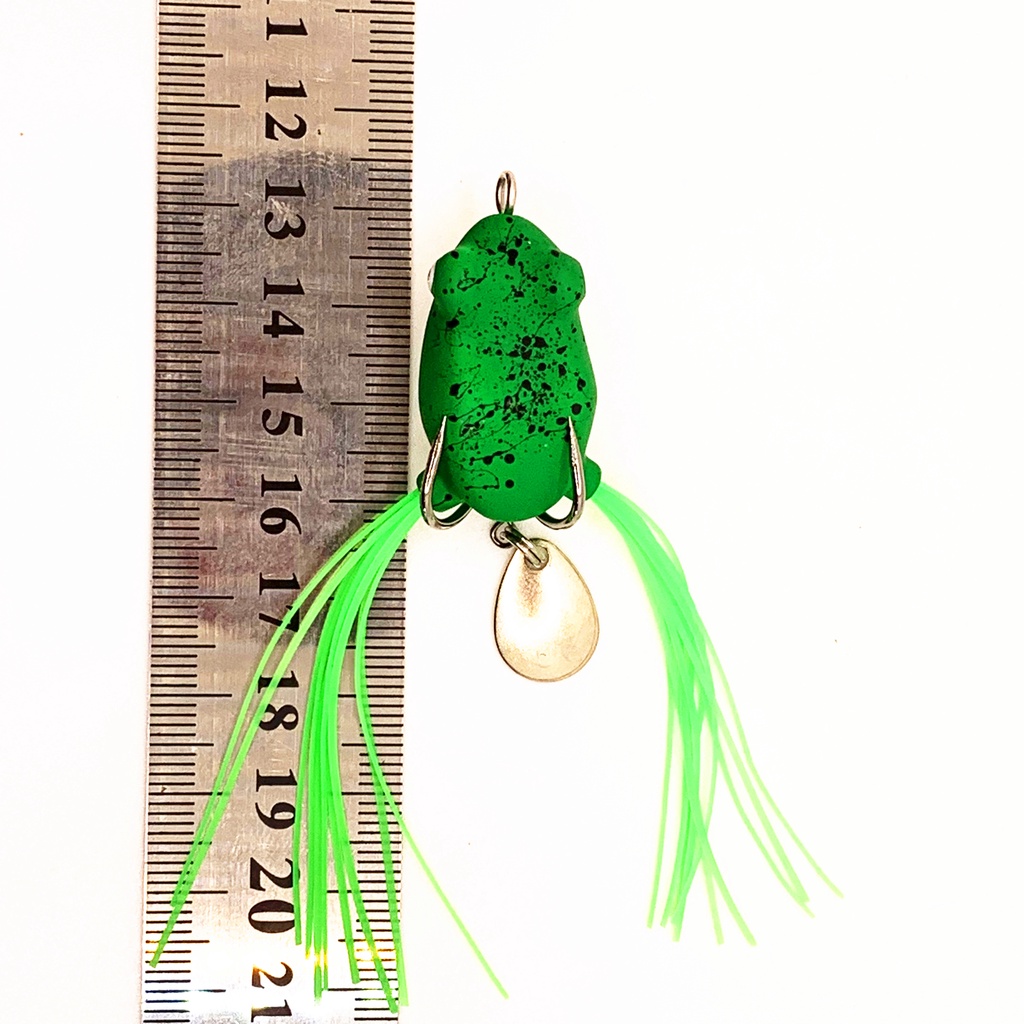 Mồi giả Mồi Câu Cá Giả Hình Con Ếch 2.5cm / 3g Super Frog Lure Mồi giả câu cá lóc/SoftFrog/Fishing Lure