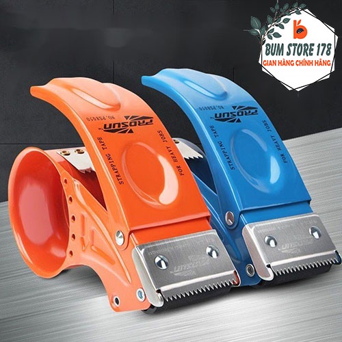 Dụng cụ cắt băng keo lớn bằng tay làm từ kim loại chất lượng cao, Máy cắt băng keo cầm tay gói hàng hóa bằng Inox
