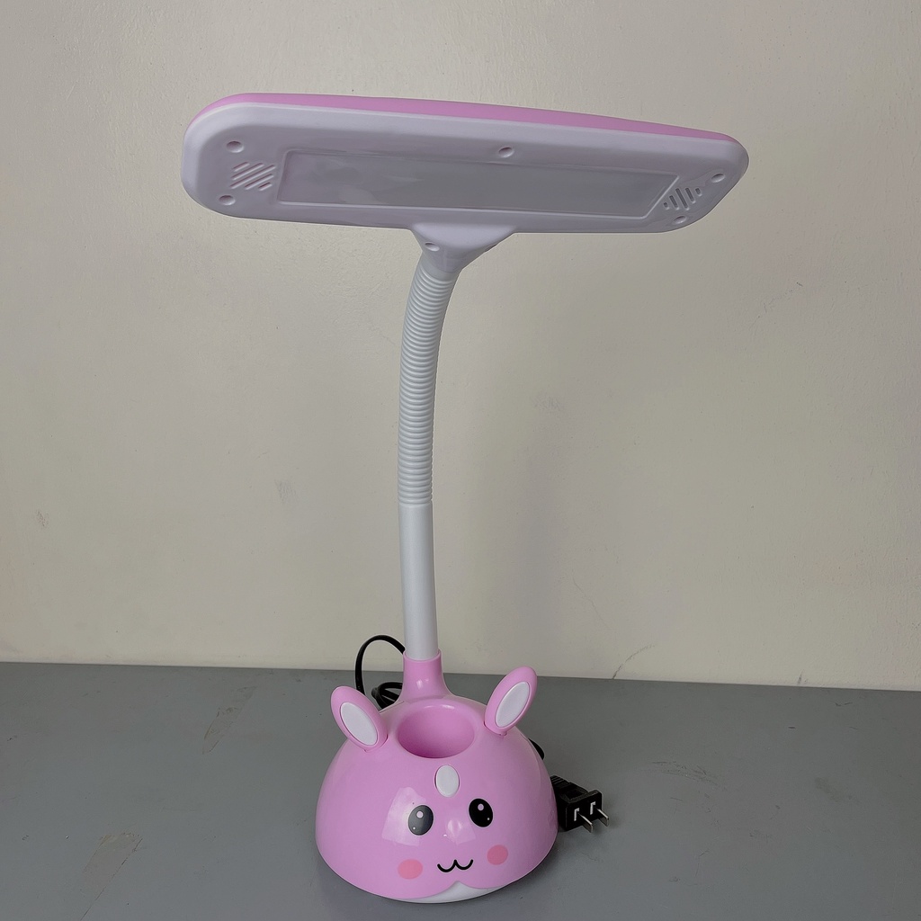 Đèn học để bàn HELLO KITY đổi 3 màu ánh sáng kèm bóng LED 6W tiết kiệm điện năng, bảo vệ thị lực