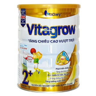 Sữa VitaGrow 2+ 900g Tăng Chiều Cao (trẻ 2 tuổi trở lên) Date 2023