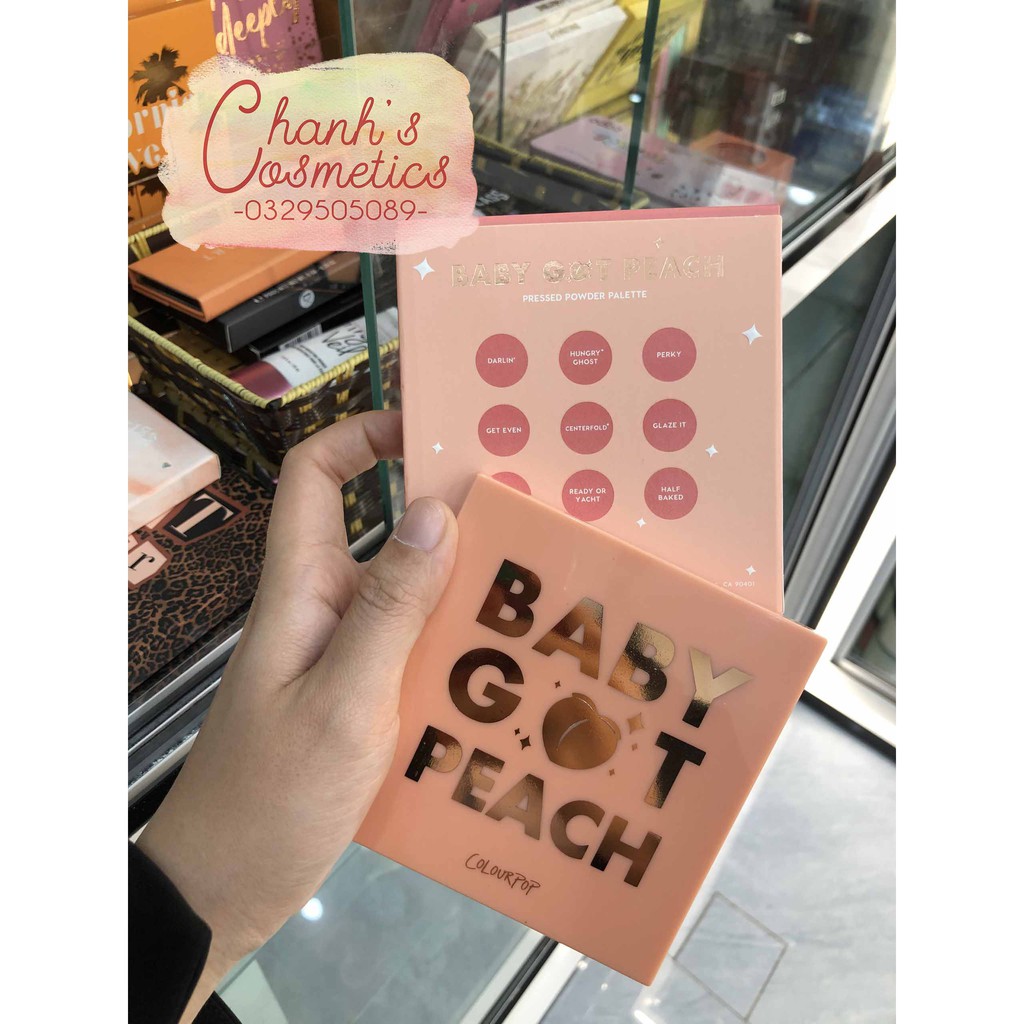 Bảng Màu Mắt Colourpop - Baby Got Peach