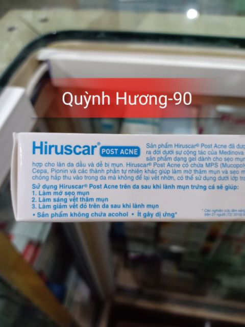 Hiruscar post acne 3 trong 1 ngừa sẹo,hết mụn,hết thâm