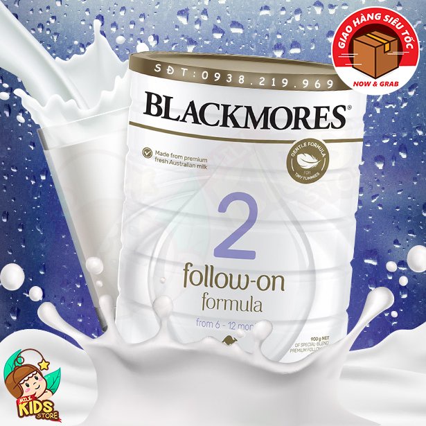  [MẪU MỚI] SỮA BLACKMORES ÚC ĐỦ 3 SỐ 1, 2, 3 900G