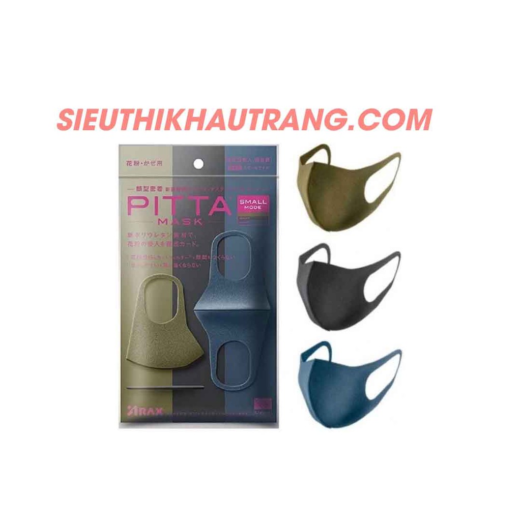 Khẩu Trang Pitta Mask Nhật Bản 2022 - Pitta Mask Small Mode