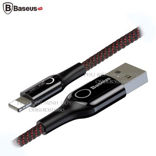 Cáp sạc Lightning tự ngắt thông minh Baseus C Shape Light cho iPhone