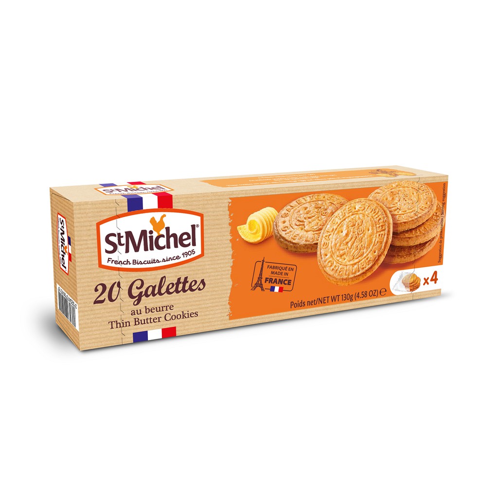 Bánh qui bơ truyền thống St Michel Galettes 130g