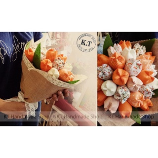 Vải thô tông màu cam