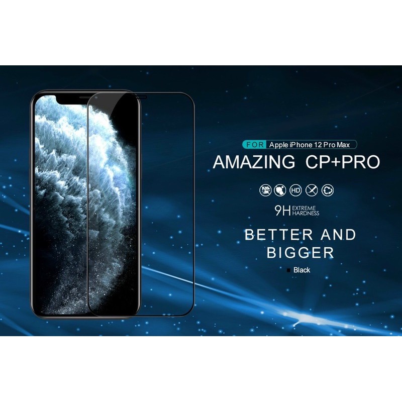 💥☀️IPHONE 12☄⚡Kính cường lực CAO CẤP Nillkin CP+Pro cho các dòng Ip12/12Pro/12ProMax (5.4 inch, 6.1, 6.7)