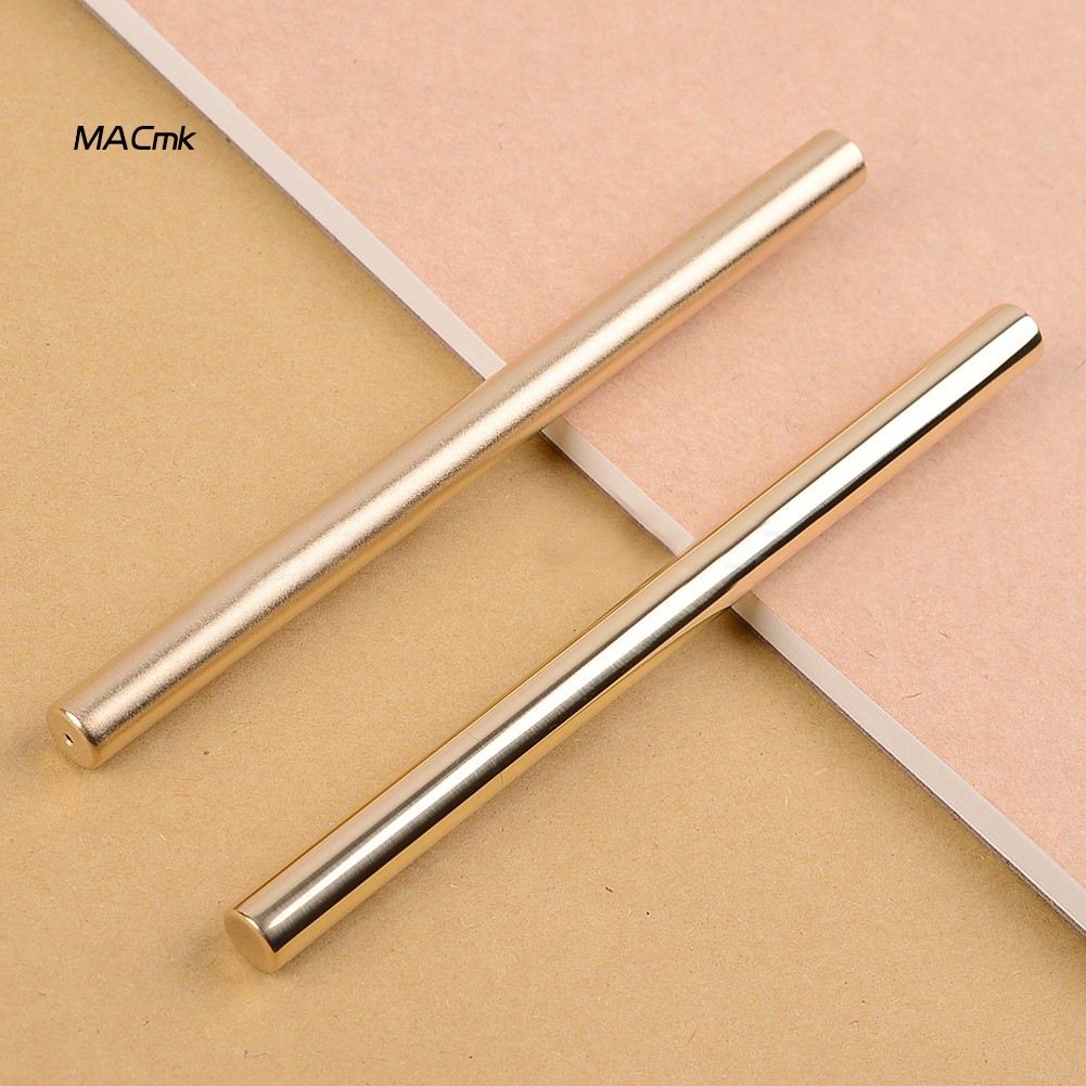 Bút mực gel kích thước ngòi 0.5mm vỏ bằng kim loại kiểu sang trọng
