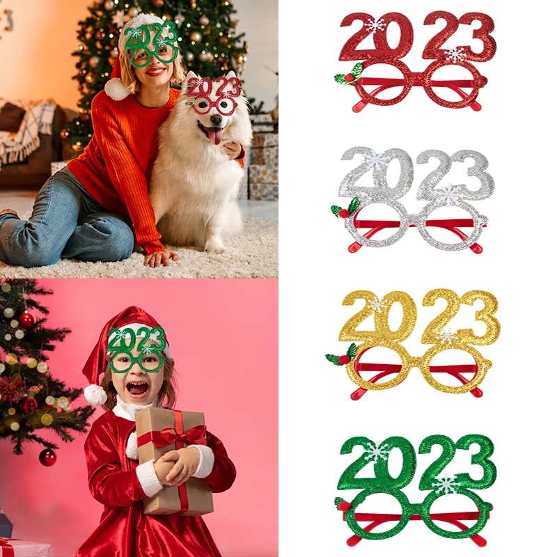 Gọng Kính Phong Cách Giáng Sinh 2023