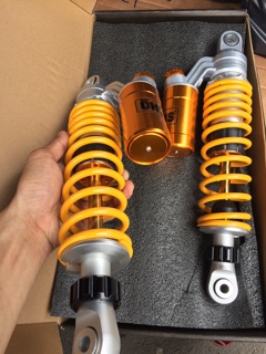 Phuộc sau Ohlins bình dầu gắn Sirius, Wave, Dream