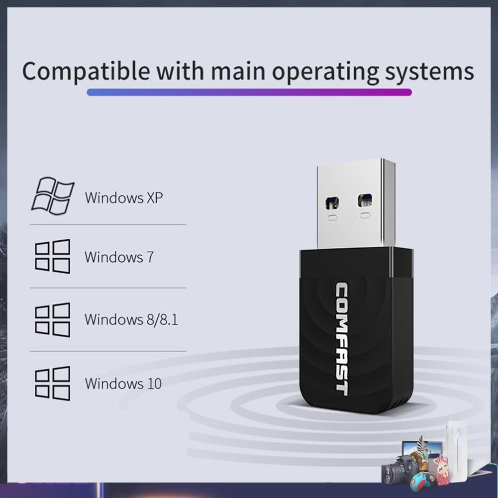 Usb Wifi Không Dây Comfast 1300mbps 802.11 B / G / N | BigBuy360 - bigbuy360.vn