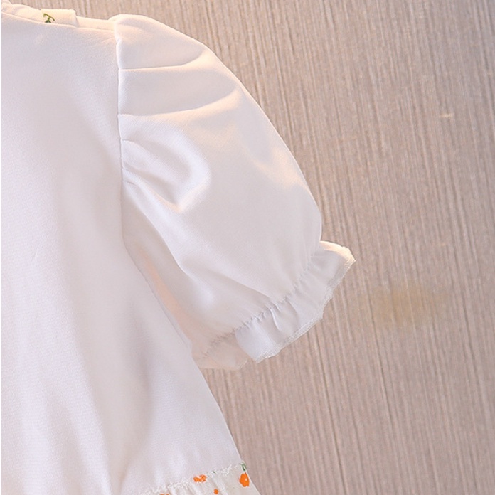 Đầm Công Chúa Chất Liệu Cotton Thời Trang Mùa Hè 2023 Mới Cho Bé Gái 1-3 Tuổi