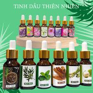 Tinh dầu thiên nhiên nguyên chất chai 15ml đủ các loại mùi hương hấp dẫn