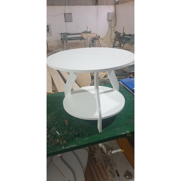 Bàn 2 tần phong cách hiện đại làm bàn trà, sôfa, decor