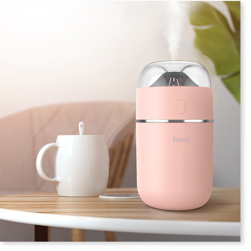 Máy tạo ẩm Hoco Portable Mini Humidifier, thể tích 320ml, thời gian tạo ẩm 6-12 giờ - MrPhukien