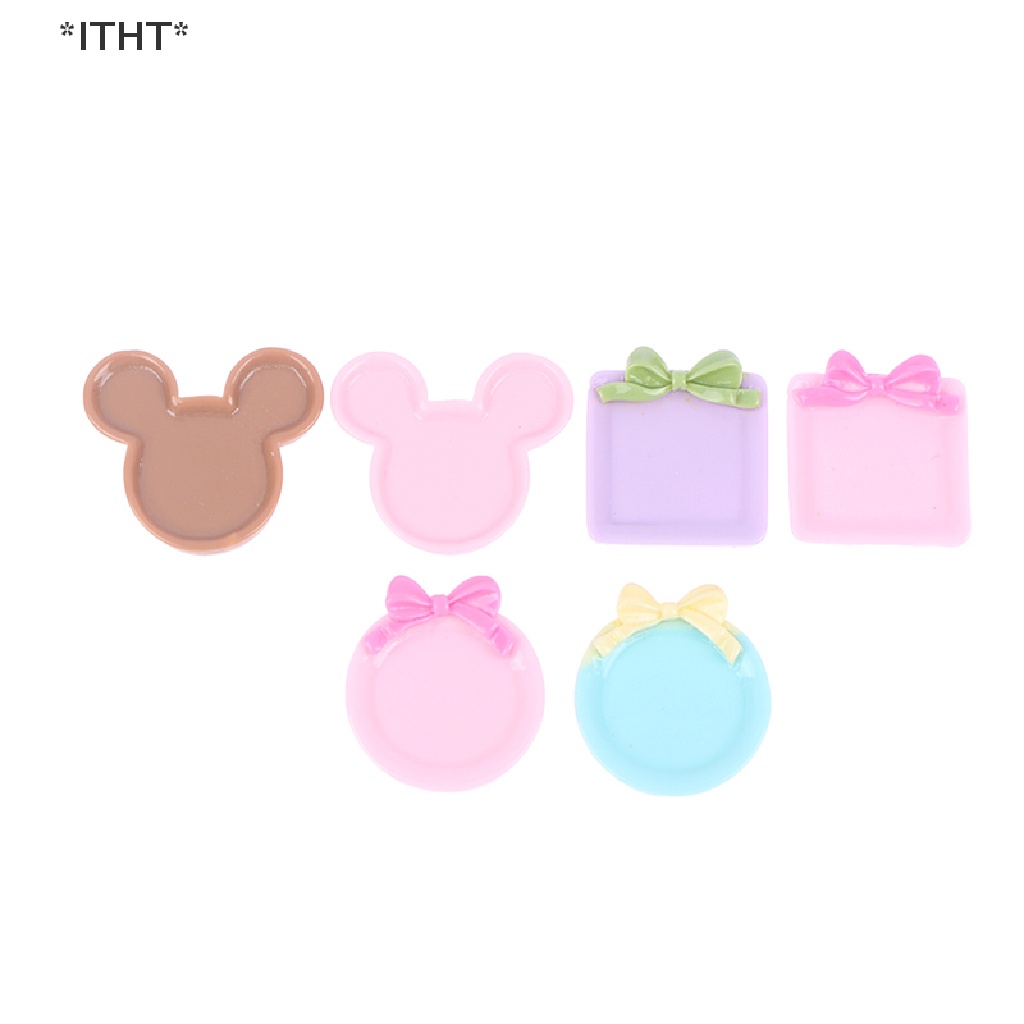 Set 10 Đĩa Mini Đồ Chơi Dùng Để Trang Trí Nhà Búp Bê