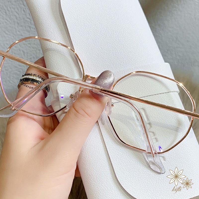 Mắt Kính Gọng Đa Giác Chống Bức Xạ Và Ánh Sáng Xanh Thời Trang Cho Nam Và Nữ
