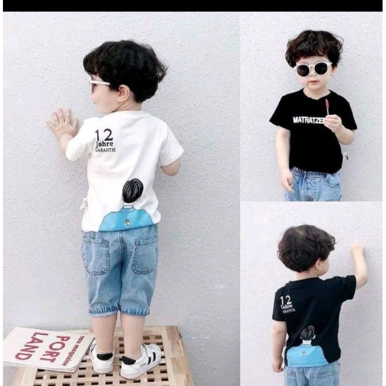 Com bo 2 set jean cho bé