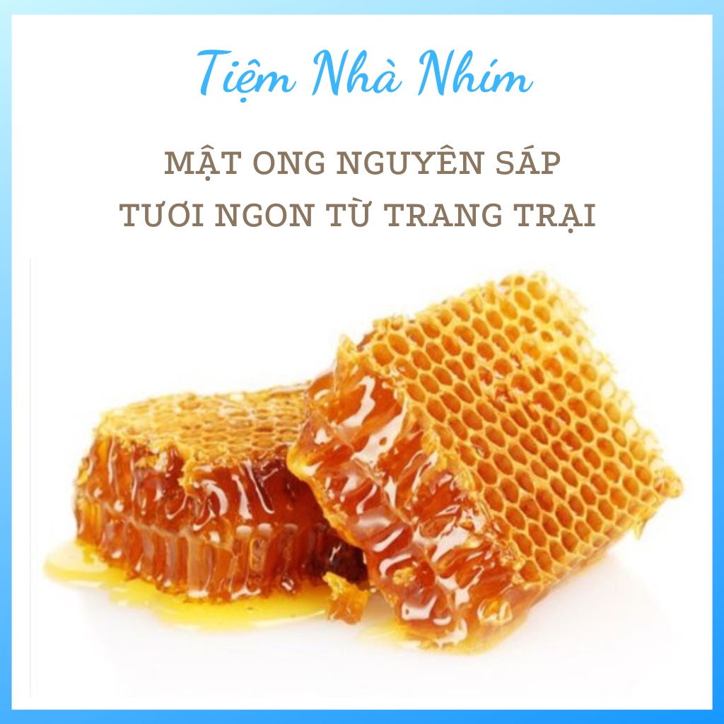 MẬT ONG BÁNH TỔ - MẬT ONG NGUYÊN SÁP RẤT TƯƠI ĐƯỢC LẤY TRỰC TIẾP TỪ TRẠI ONG