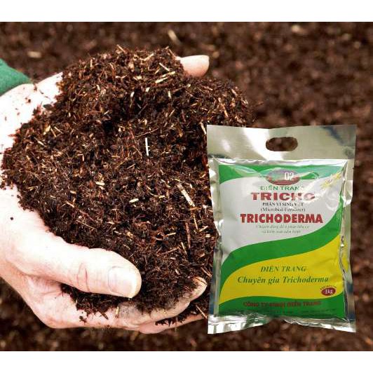 Chế Phẩm Men Vi Sinh Nấm Trichoderma Loại 1kg Điền Trang - Tricho 1000g Ủ Phân Bón Hữu Cơ Trồng Rau Sạch Bằng Đất Sạch