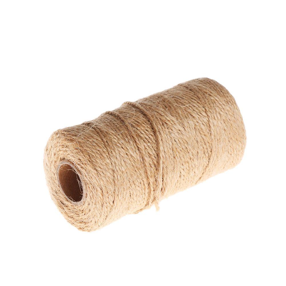 BORAG Cuộn Dây Đay 100M Tự Nhiên Dùng Làm Đồ Thủ Công