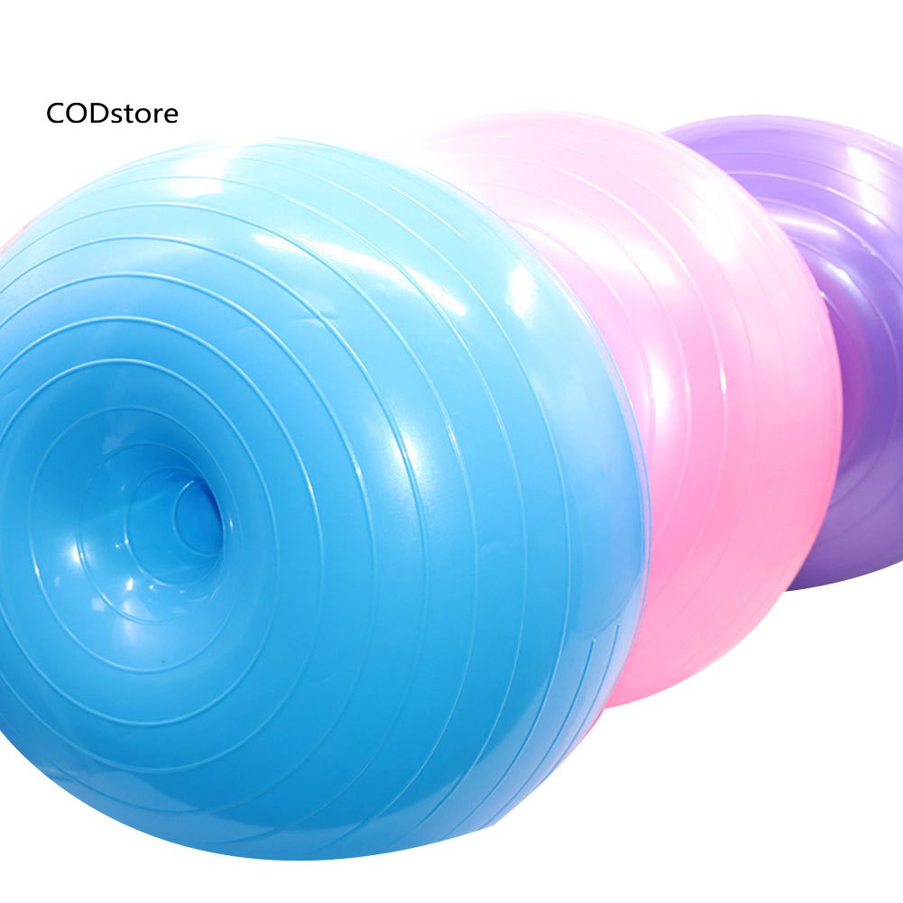 (hàng Mới Về) Bóng Bơm Hơi 50cm Hình Bánh Donut Dùng Trong Các Bài Tập Thể Thao