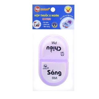 Hộp đựng thuốc 2 ngăn