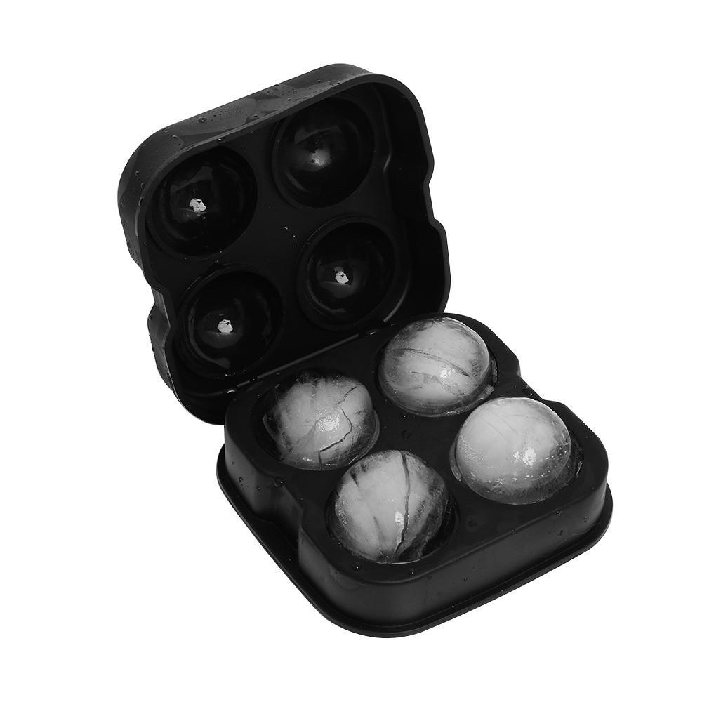 Khuôn Silicone Làm Đá Viên 4 / 6 Ngăn Tiện Dụng