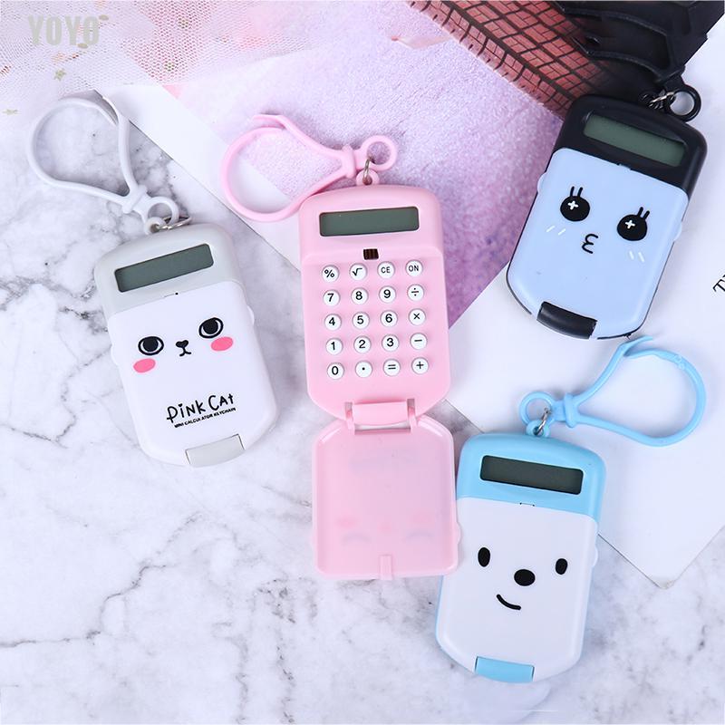 Máy Tính Bỏ Túi Có Móc Khóa Kiểu Dáng Sáng Tạo
