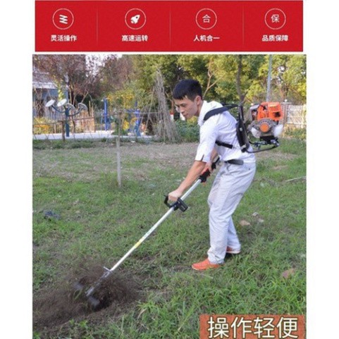 Đầu xới đất lắp máy cắt cỏ, lồng loại cánh cong đa chức năng, tiện lợi khi dùng