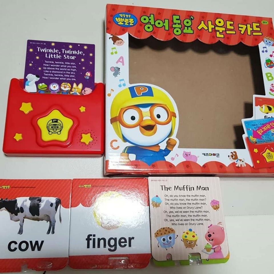 THẺ NHẠC GIÁO DỤC PORORO