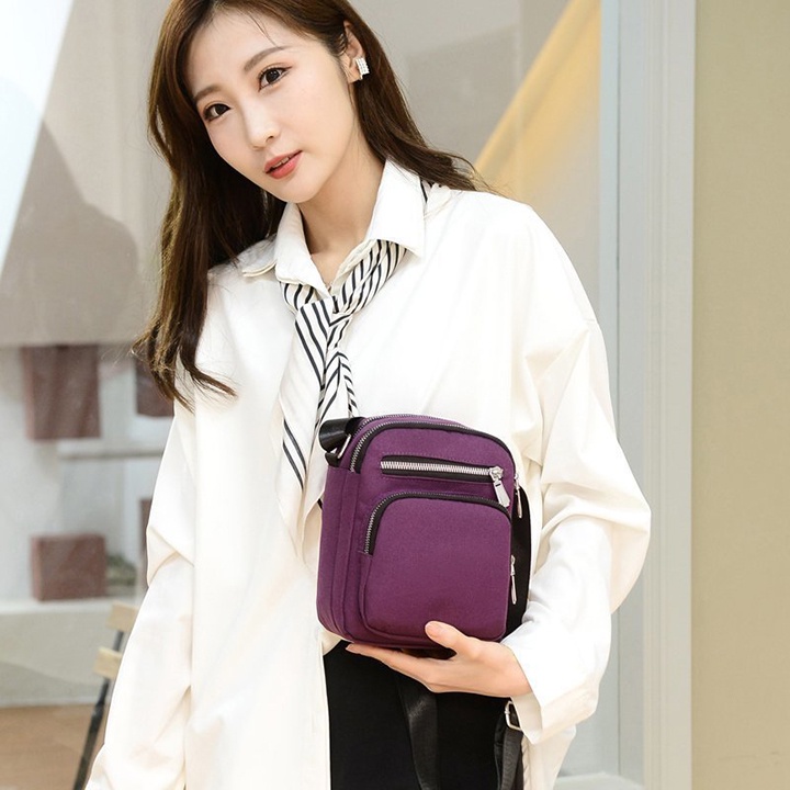 Túi Đựng Điện Thoại, đeo chéo nữ chống Thấm Nước thời trang Hàn Quốc size 21cm TUI-43