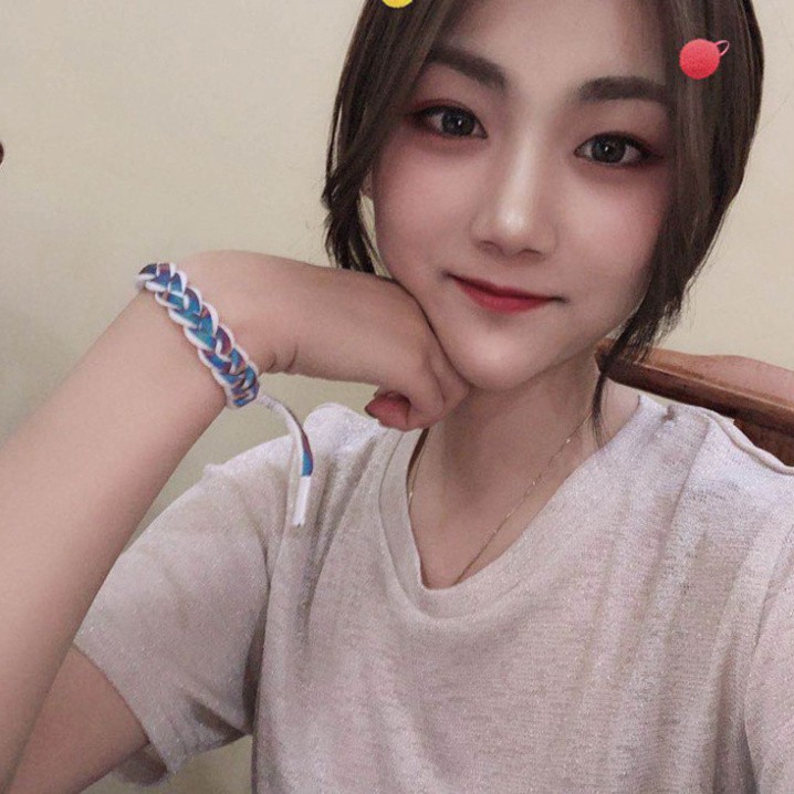 JU2 FKC Vòng đeo tay nam nữ thời trang dây bện LION KING phản quang cực hot 52 JU2
