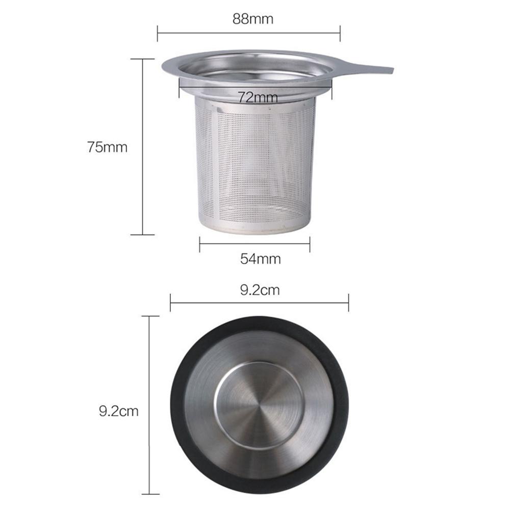 Dụng Cụ Lọc Trà Cầm Tay Bằng Thép Không Gỉ