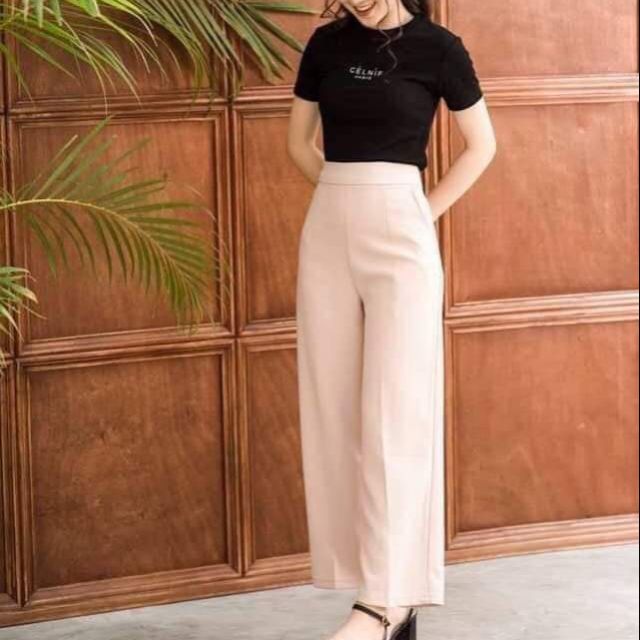 Combo 2 quần ống rộng 170k