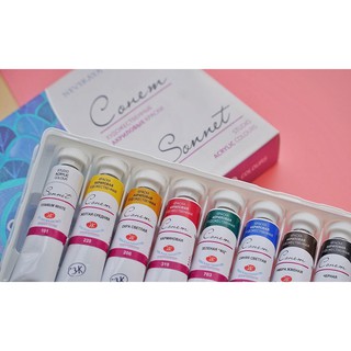 MÀU ACRYLIC SONET SET 8