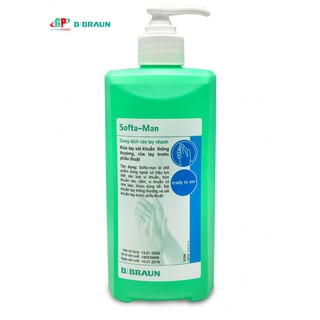 SOFTA MAN 500ml - Nước rửa tay khô không cần nước