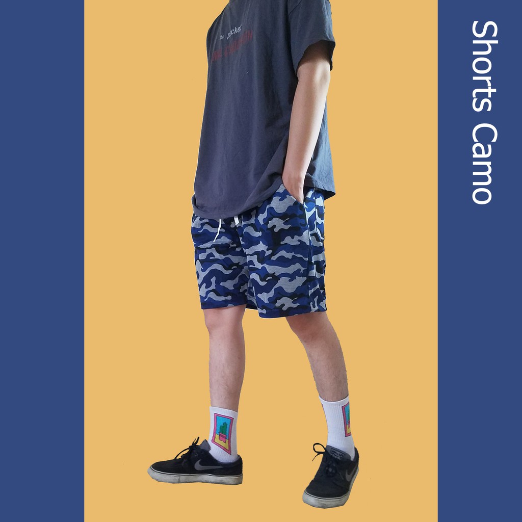 Quần short camo